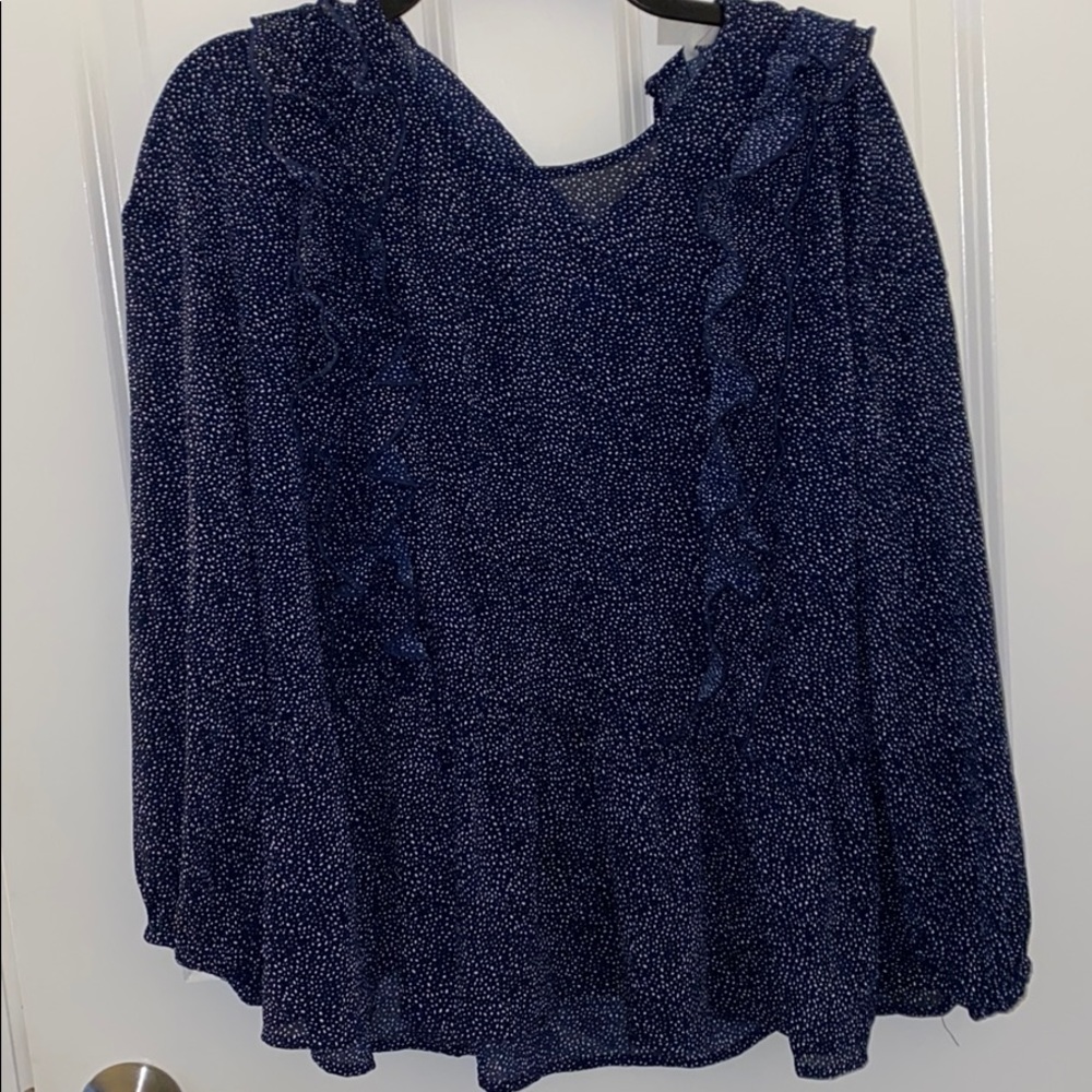 Long sleeve blouse